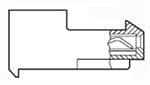 TE CONNECTIVITY 矩形连接器 - 外壳 4-640430-6