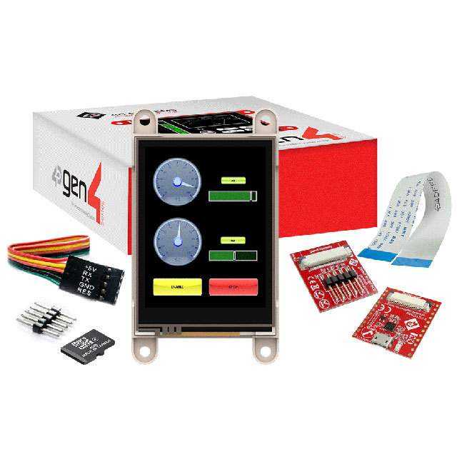 4D SYSTEMS LED显示器件 SK-GEN4-24DT