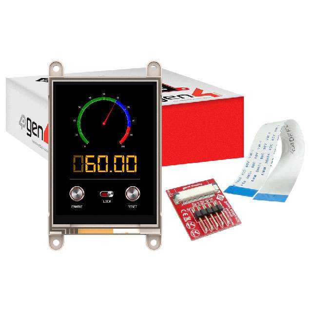 4D SYSTEMS LED显示器件 GEN4-ULCD-32D