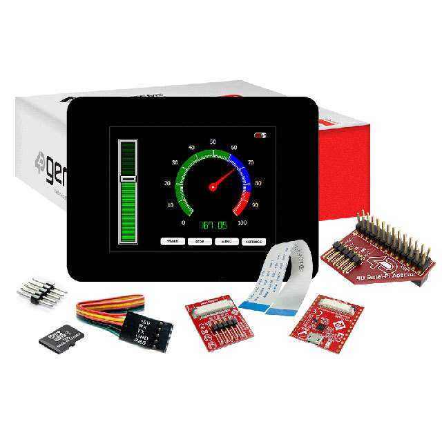 4D SYSTEMS LED显示器件 SK-GEN4-32DCT-CLB-PI
