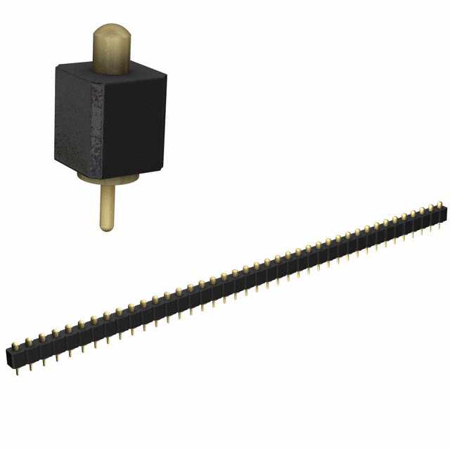 MILL-MAX 矩形连接器 - 弹簧式 821-22-040-10-001101