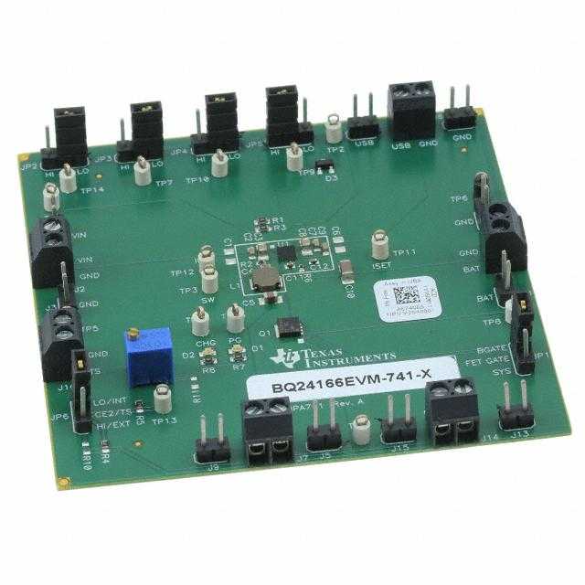 TEXAS INSTRUMENTS 评估、开发板开发工具 BQ24166EVM-741
