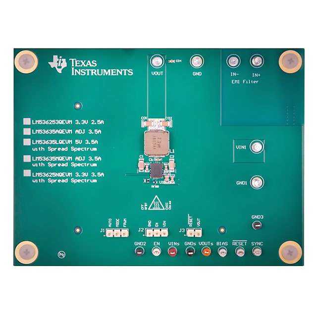 TEXAS INSTRUMENTS DC-DC稳压器 LM53635MQEVM