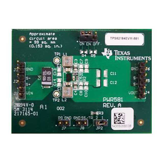 TEXAS INSTRUMENTS DC-DC稳压器 TPS62184EVM-581