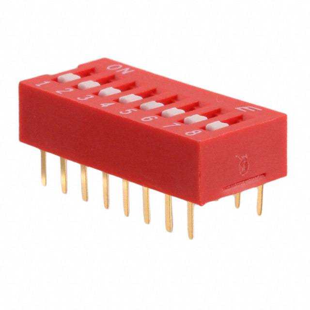 E-SWITCH 拨码开关 KAS1108RT