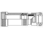SOURIAU-SUNBANK 圆形连接器 M85049/10-19W