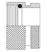 GLENAIR 圆形连接器-后壳和电缆夹 310HS034M17T
