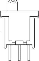 TE CONNECTIVITY 滑动开关 TSS11DG1PC04