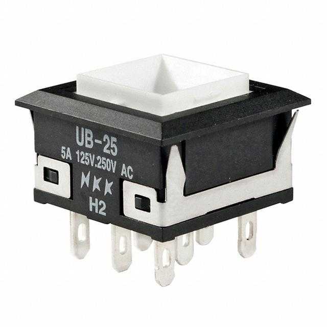 NKK SWITCHES 按钮开关 UB25KKW016B