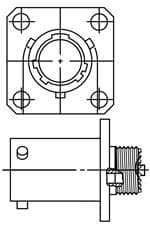 AMPHENOL 圆形连接器 MS27656T21B39S