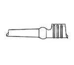 TE CONNECTIVITY 矩形连接器 - 触头 5-42107-2