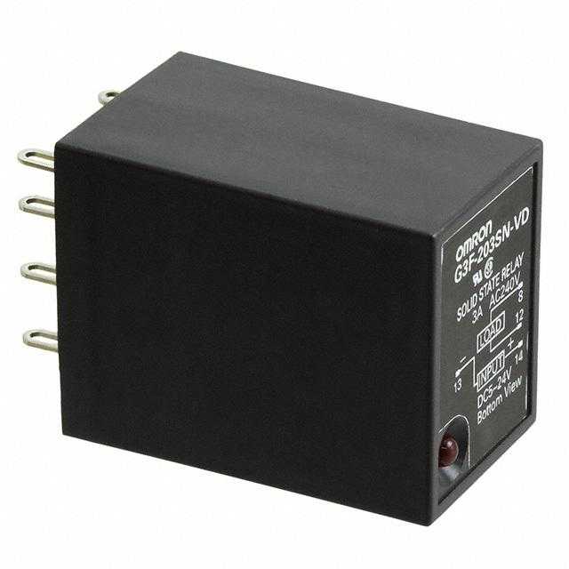 OMRON/欧姆龙 固态继电器 G3F-203SN-VD DC5-24