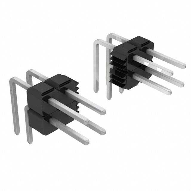3M 矩形连接器 - 针座 - 公插针 929838-04-14
