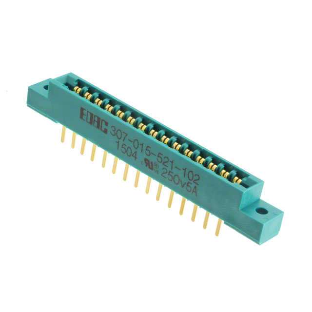EDAC 卡边缘连接器 - 边缘板连接器 307-015-521-102