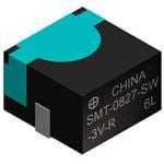 PUI AUDIO 蜂鸣器 SMT-0827-SW-3V-R