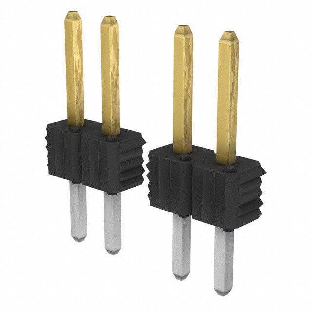 AMPHENOL 矩形连接器 - 针座 - 公插针 68002-600H