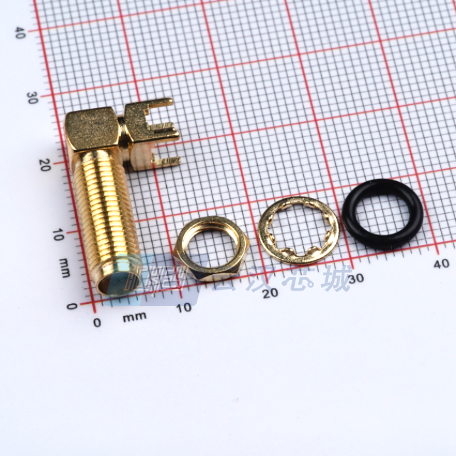 KINGHELM/深圳金航标电子 同轴连接器（RF） KH-SMA-KWE17-G
