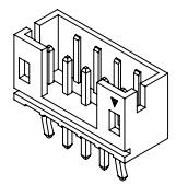 A2001WV-2P-矩形连接器 - 针座，公插针-云汉芯城ICKey.cn