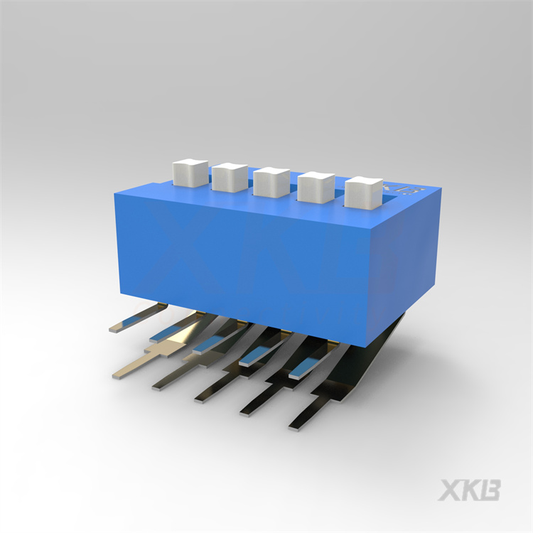 XKB CONNECTIVITY/中国星坤 拨码开关 DA-05BLP