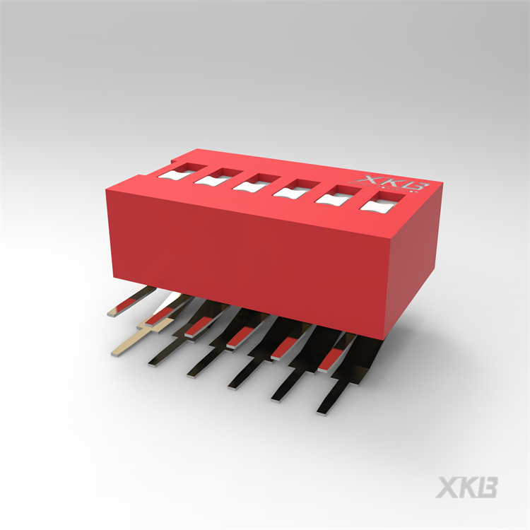 XKB CONNECTIVITY/中国星坤 拨码开关 DA-06RS