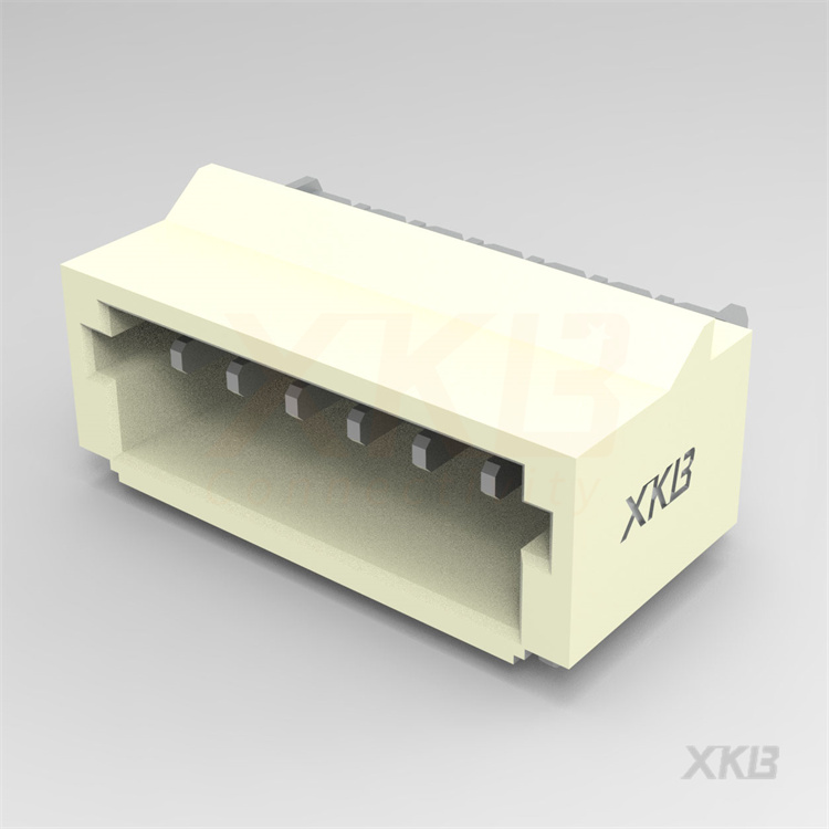 XKB CONNECTIVITY/中国星坤 矩形连接器 - 针座 - 公插针 X1002WRS-06L-HF-LPSW
