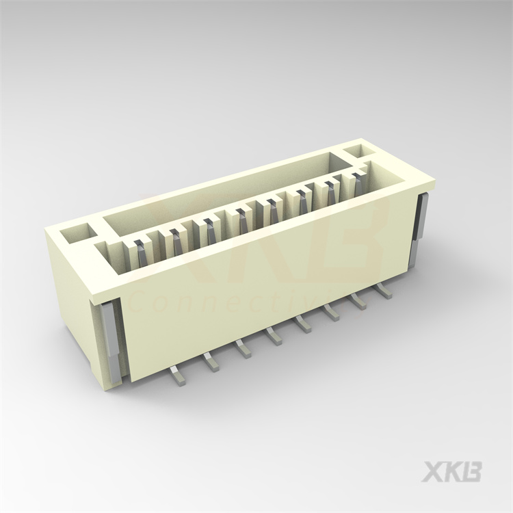 XKB CONNECTIVITY/中国星坤 矩形连接器 - 针座 - 公插针 X1251WVS-08HF-LPSW