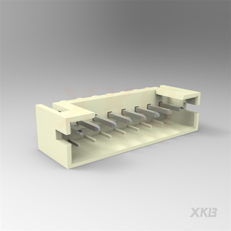 XKB CONNECTIVITY/中国星坤 矩形连接器 - 针座 - 公插针 X2016WV-08K-N0SN