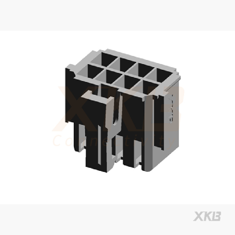 XKB CONNECTIVITY/中国星坤 矩形连接器 - 外壳 X2026H-2x04D-N0