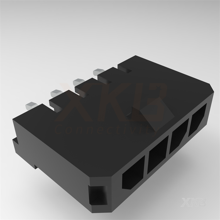 XKB CONNECTIVITY/中国星坤 矩形连接器 - 外壳 X3025WV-04-N0SN
