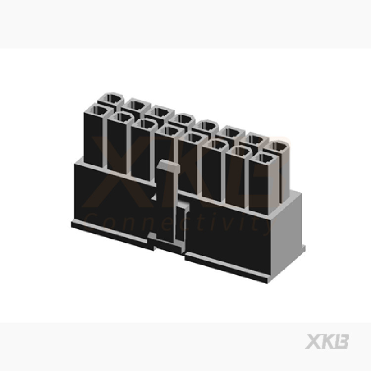 XKB CONNECTIVITY/中国星坤 矩形连接器 - 外壳 X9357HM-2x08-N2