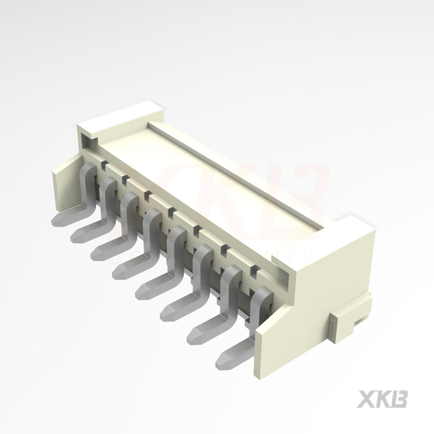 XKB CONNECTIVITY/中国星坤 矩形连接器 - 针座 - 公插针 X9396WRS-08-9TSN