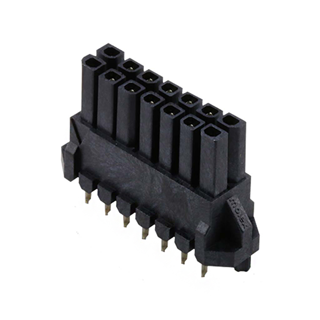 MOLEX 矩形连接器 - 针座 - 插座/母插口 447691403