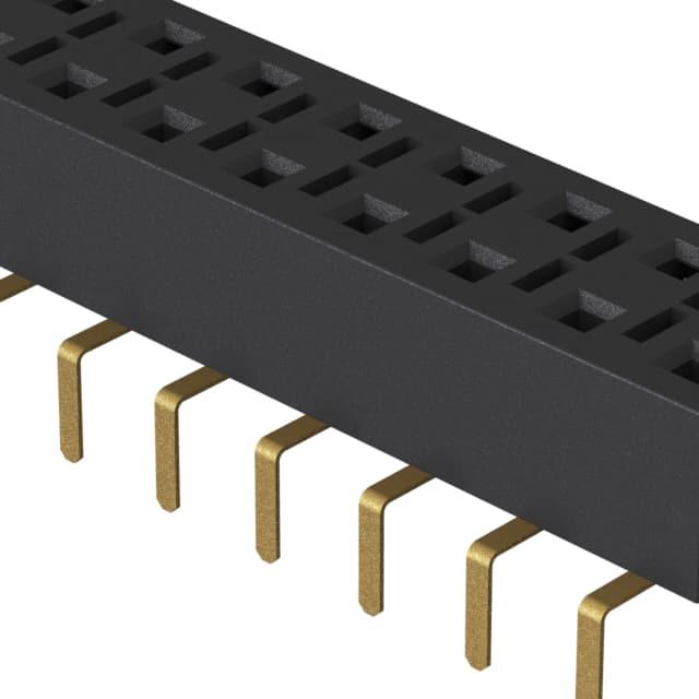 SAMTEC 矩形连接器 - 针座 - 插座/母插口 HLE-110-02-G-DV-PE-BE