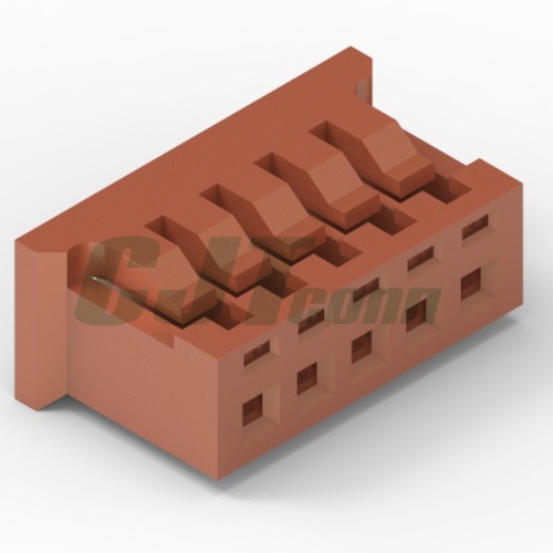 CJT/深圳长江连接器 矩形连接器 - 外壳 A1253H-5P