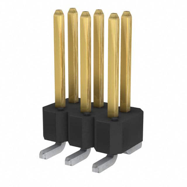 AMPHENOL 矩形连接器 - 针座 - 公插针 95278-802B06LF