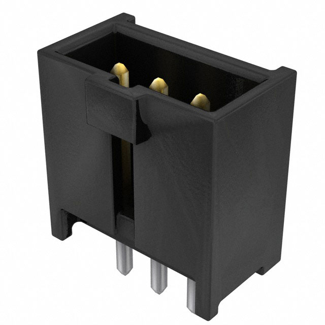 MOLEX 矩形连接器 - 针座 - 公插针 901361203