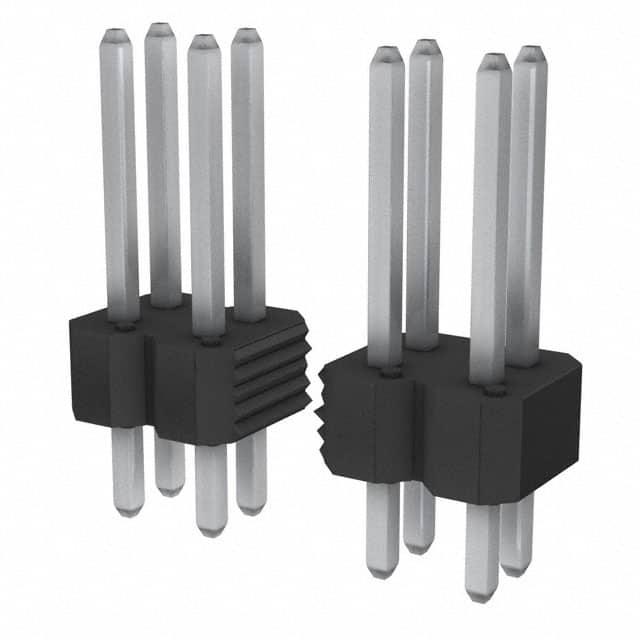 AMPHENOL 矩形连接器 - 针座 - 公插针 77313-422-64LF