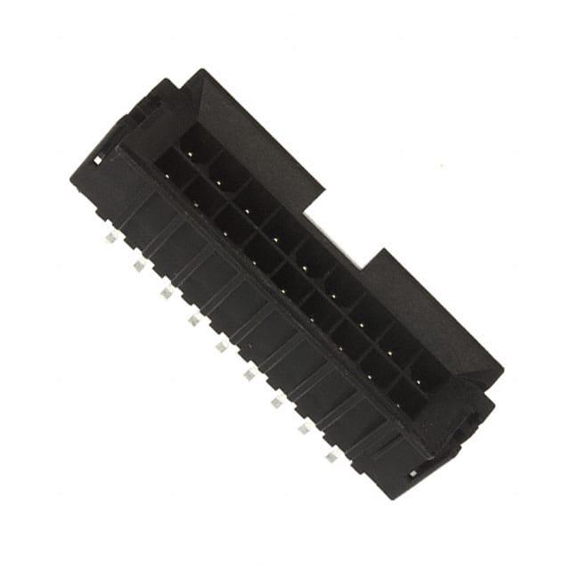 MOLEX 矩形连接器 - 针座 - 公插针 438790029