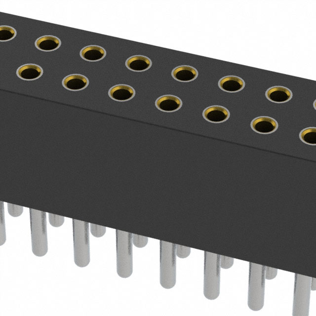 MILL-MAX 矩形连接器 - 针座 - 插座/母插口 853-43-016-10-001000