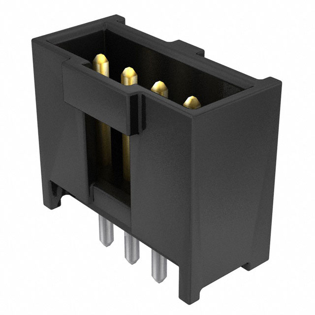 MOLEX 矩形连接器 - 针座 - 公插针 901361204