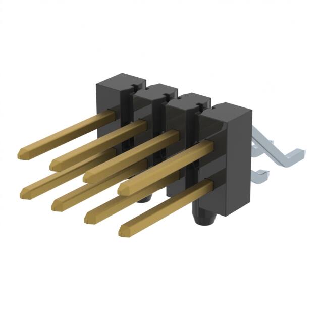 SAMTEC 矩形连接器 - 针座 - 公插针 TSM-104-02-L-DH-A