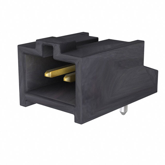 MOLEX 矩形连接器 - 针座 - 公插针 901362302