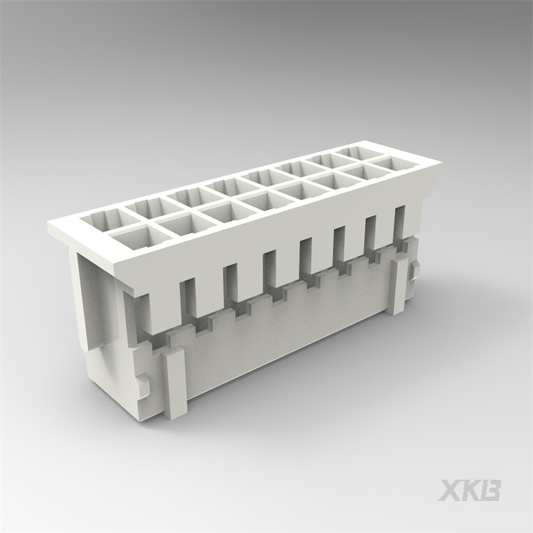 XKB CONNECTIVITY/中国星坤 矩形连接器 - 外壳 X2026H-2x08HF-N0