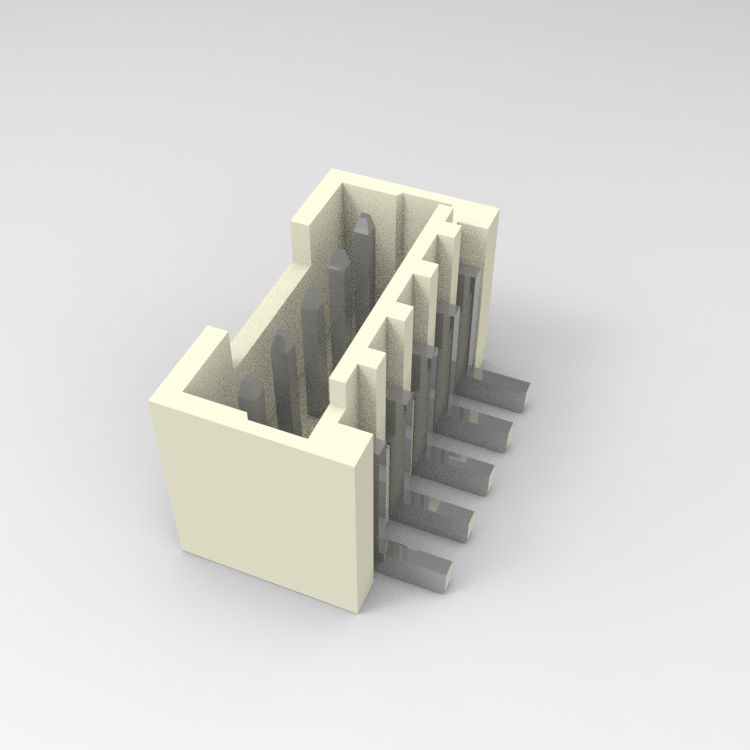 XKB CONNECTIVITY/中国星坤 矩形连接器 - 板载/直接线对板 X1511WVS-05LHF-LPSW