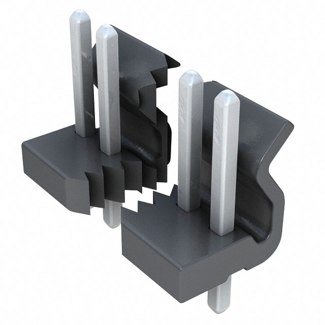 MOLEX 矩形连接器 - 针座 - 公插针 09652069