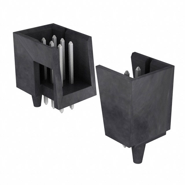 MOLEX 矩形连接器 - 针座 - 公插针 0015477518