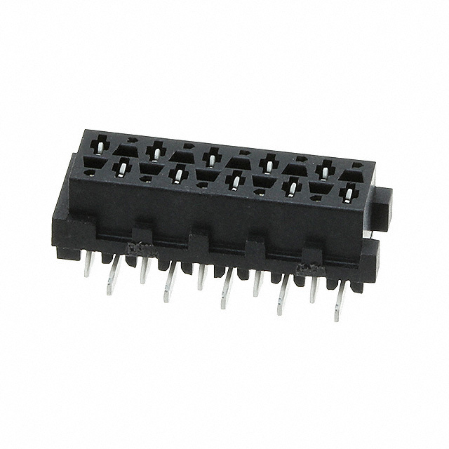 TE CONNECTIVITY 矩形连接器 - 针座 - 插座/母插口 8-2178711-0