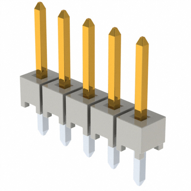 SAMTEC 矩形连接器 - 针座 - 公插针 HTSW-105-07-F-S