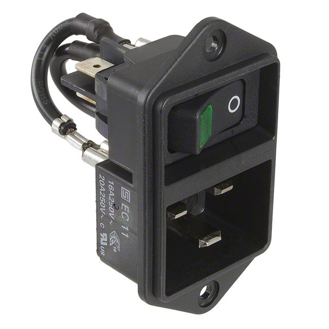 SCHURTER 电源接入连接器 - 输入/输出/模块 EC11.0031.001