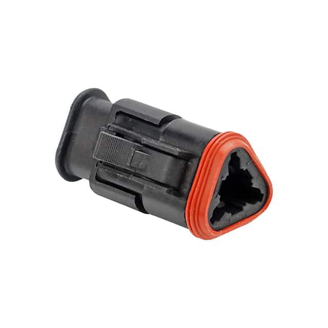 AMPHENOL 矩形连接器 - 外壳 AT06-3S-SR02BLK